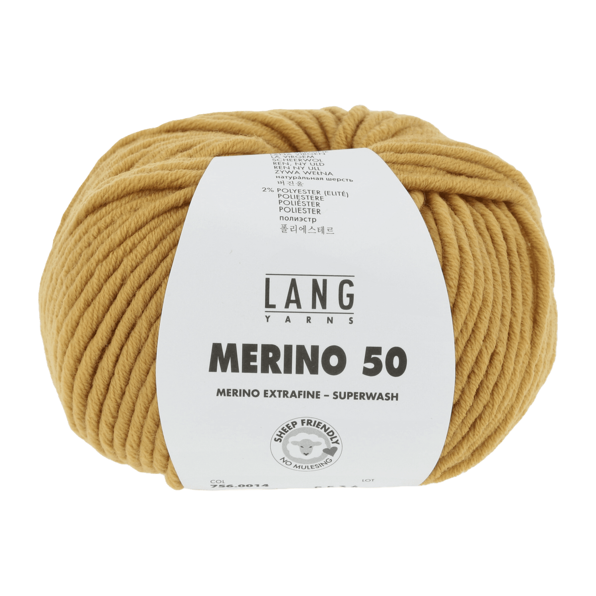 Lang Yarns Yarn Corn LANGYARNS | Merino 50 | Chunky | 756