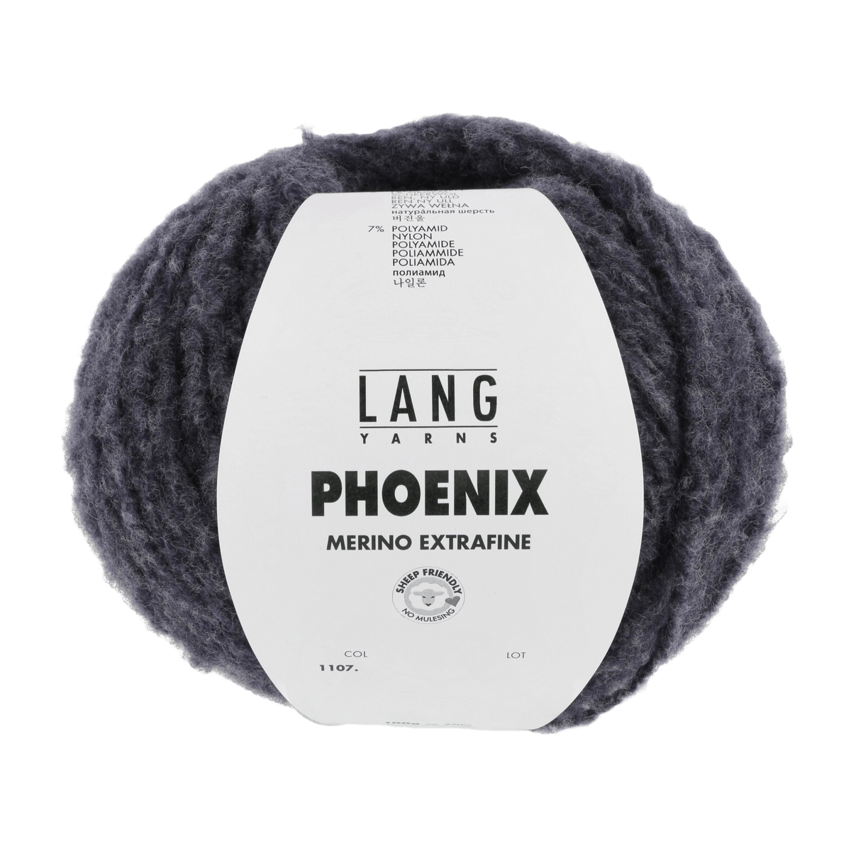 Lang Yarns yarn Dark Blue LANGYARNS | Phoenix | Chunky | 1107