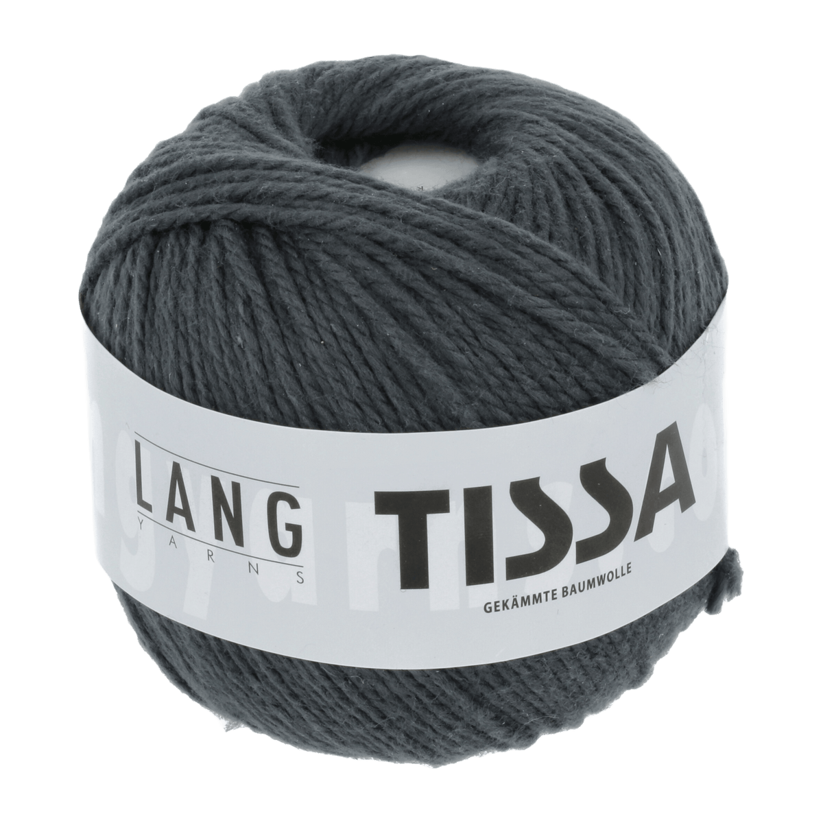 Lang Yarns Yarn Dark Grey LANGYARNS |  Tissa 3/3 | Worsted / Aran | 20