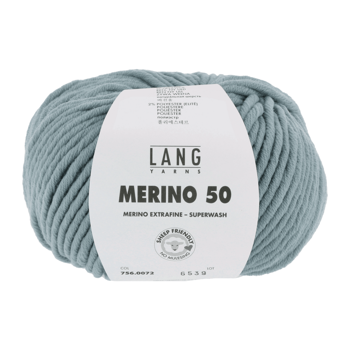 Lang Yarns Yarn Dark Mint LANGYARNS | Merino 50 | Chunky | 756