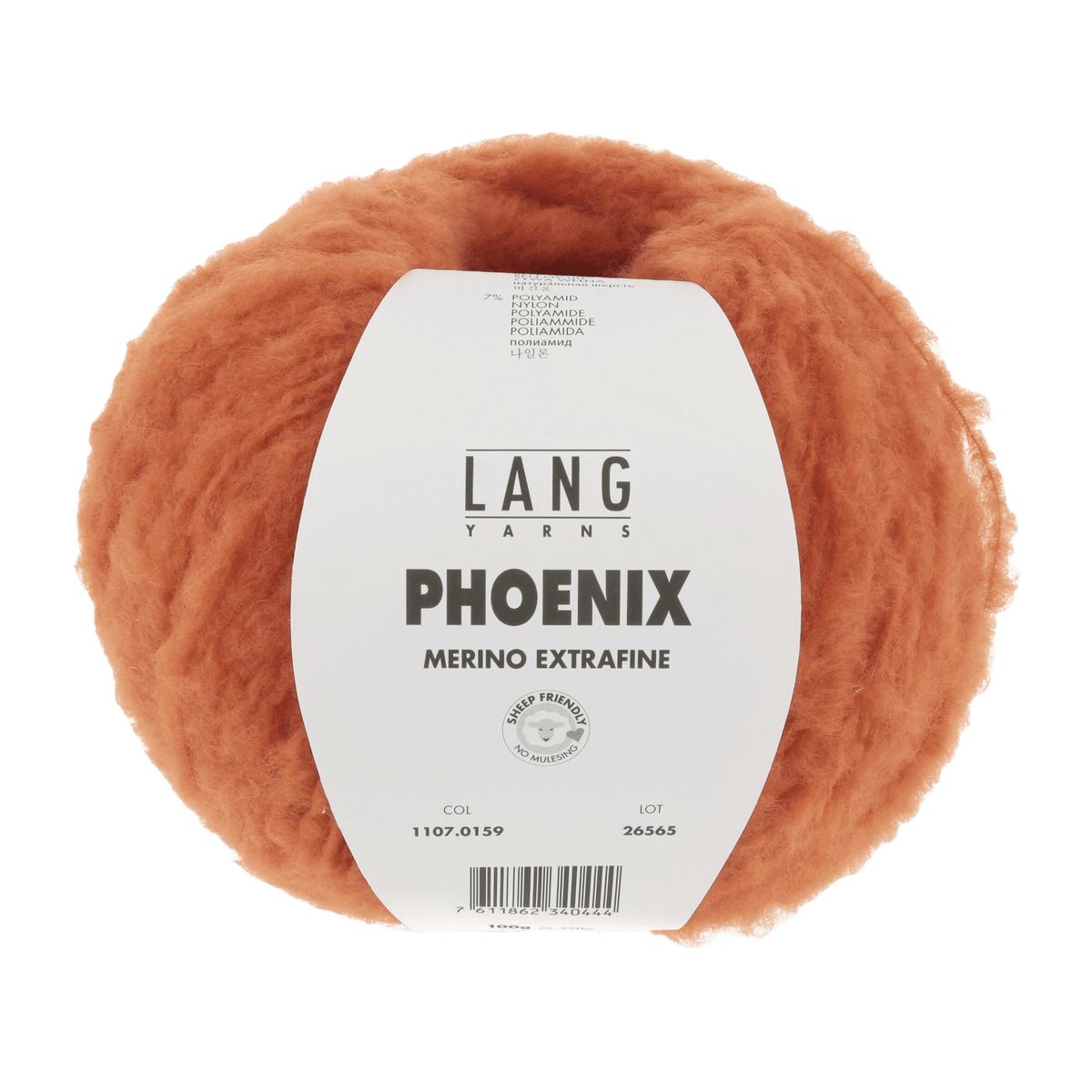 Lang Yarns yarn Dark Orange LANGYARNS | Phoenix | Chunky | 1107