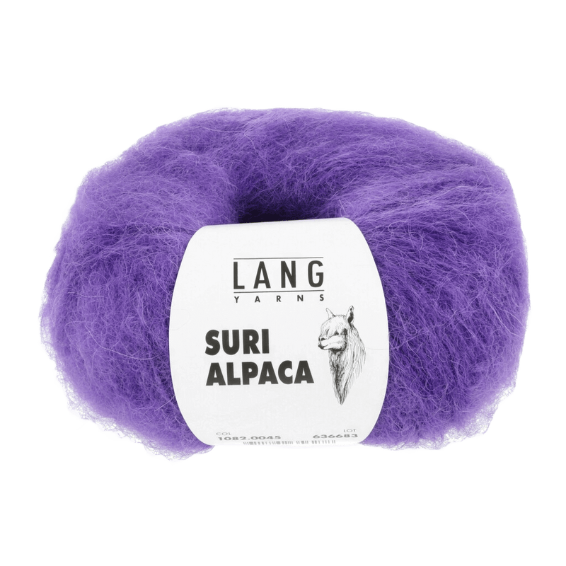 Lang Yarns Yarn Dark Purple LANGYARNS | Suri Alpaca | Worsted / Aran | 1082