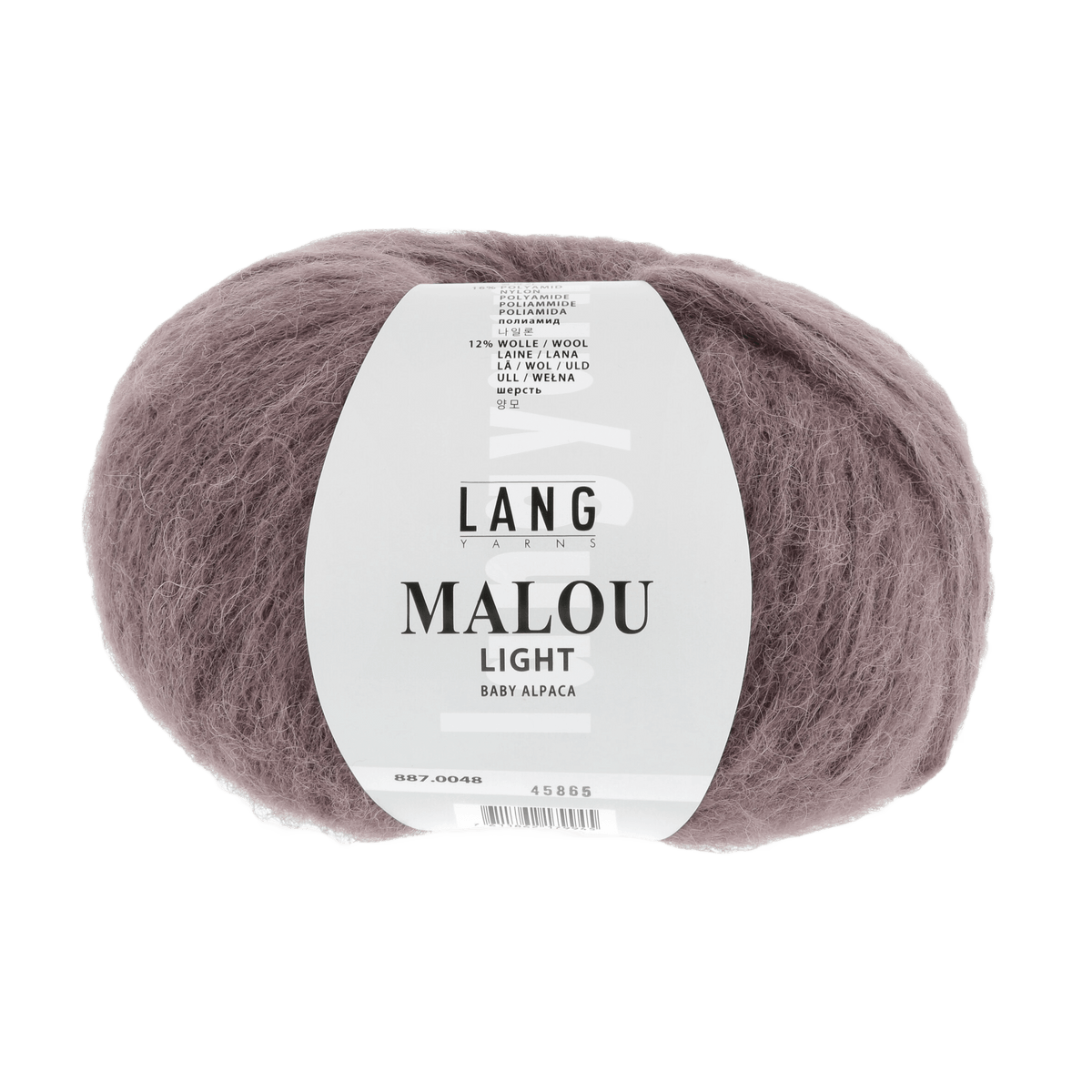 Lang Yarns Yarn Dusky Pink LANGYARNS | Malou Light | Worsted | 887