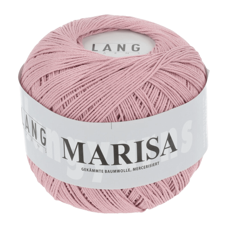 Lang Yarns Yarn Dusky Pink LANGYARNS |  Mercerised Crafting Cotton | Marisa | Sock / Baby | 9