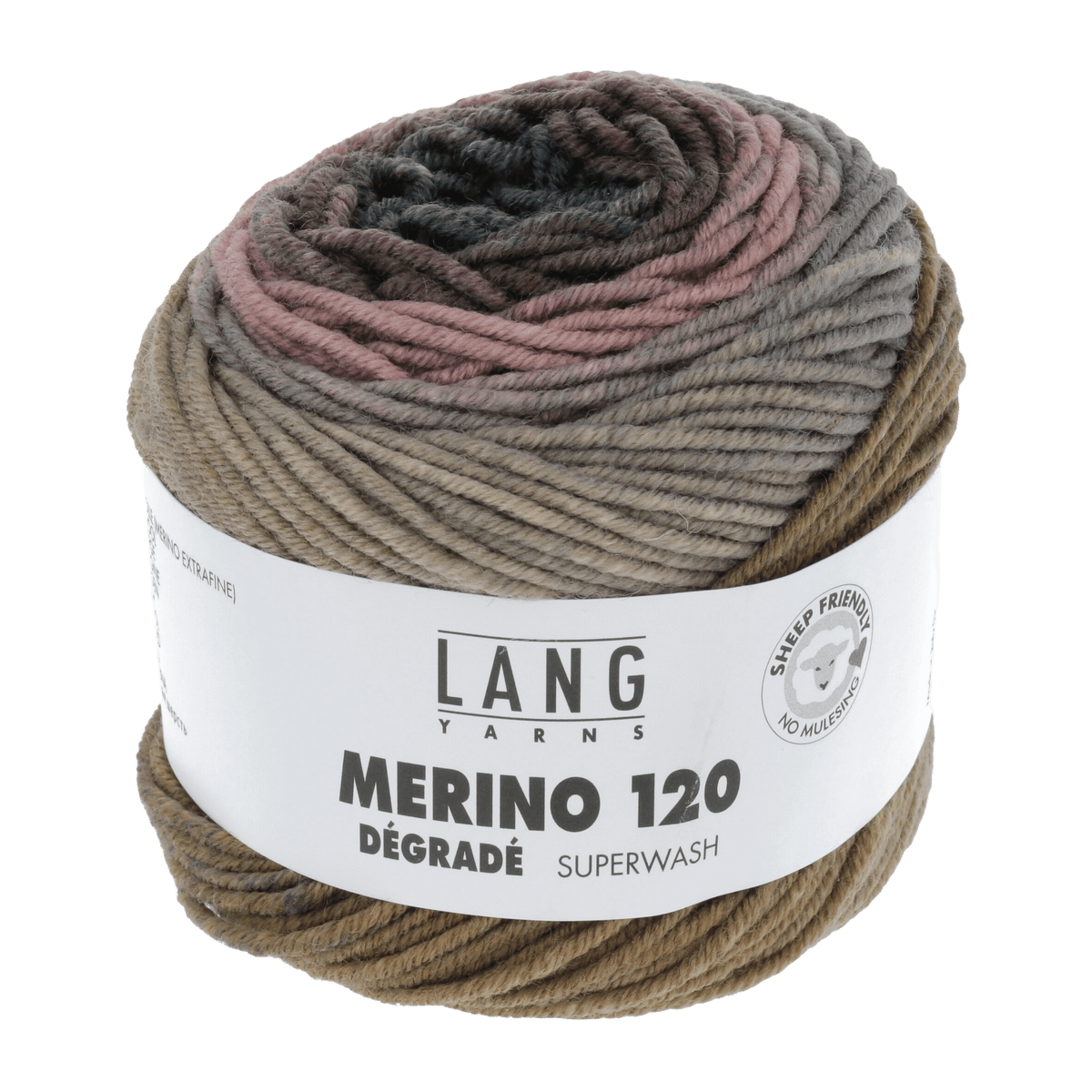 Lang Yarns Yarn Dusky Pink / sage LANGYARNS | Merino 120 Dégradé | DK | 37