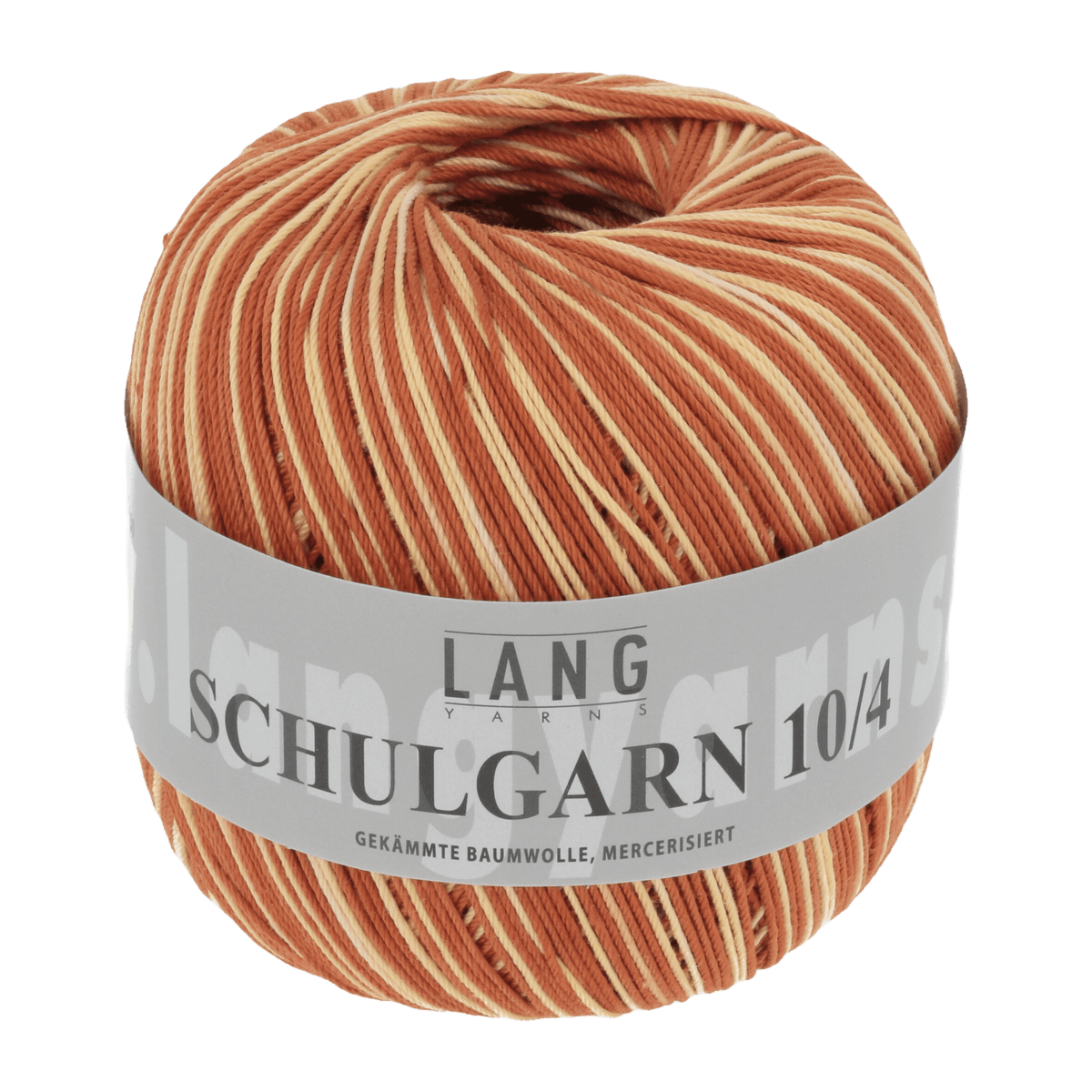 Lang Yarns Yarn Dusty Orange LANGYARNS |  Mercerised Crafting Cotton 10/1 | Sport | 1