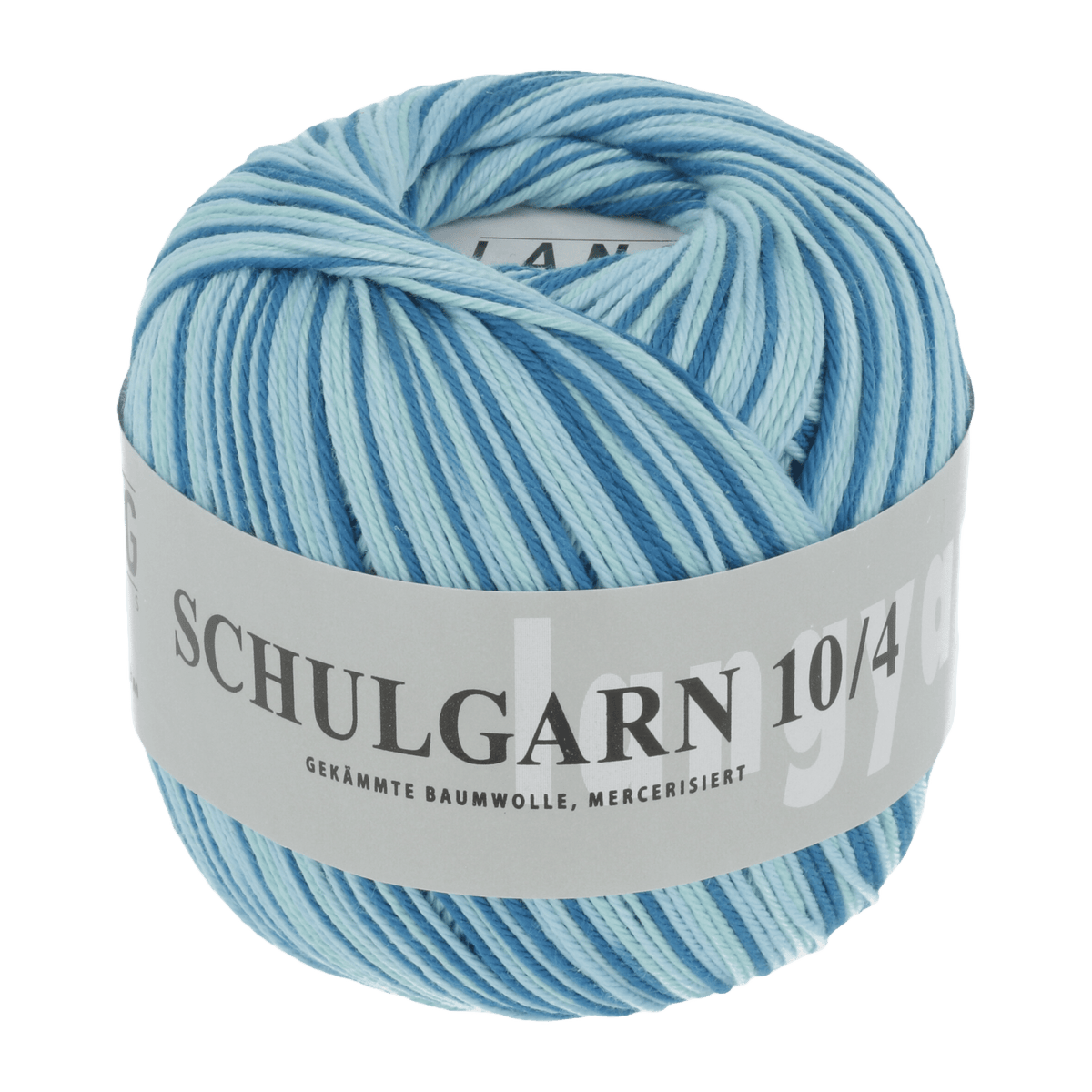 Lang Yarns Yarn Dusty Turquoise LANGYARNS |  Mercerised Crafting Cotton 10/1 | Sport | 1
