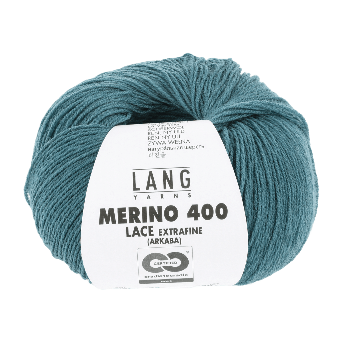 Lang Yarns Yarn Emerald Mélange LANGYARNS | Merino 400 Lace | Sock / Baby | 796