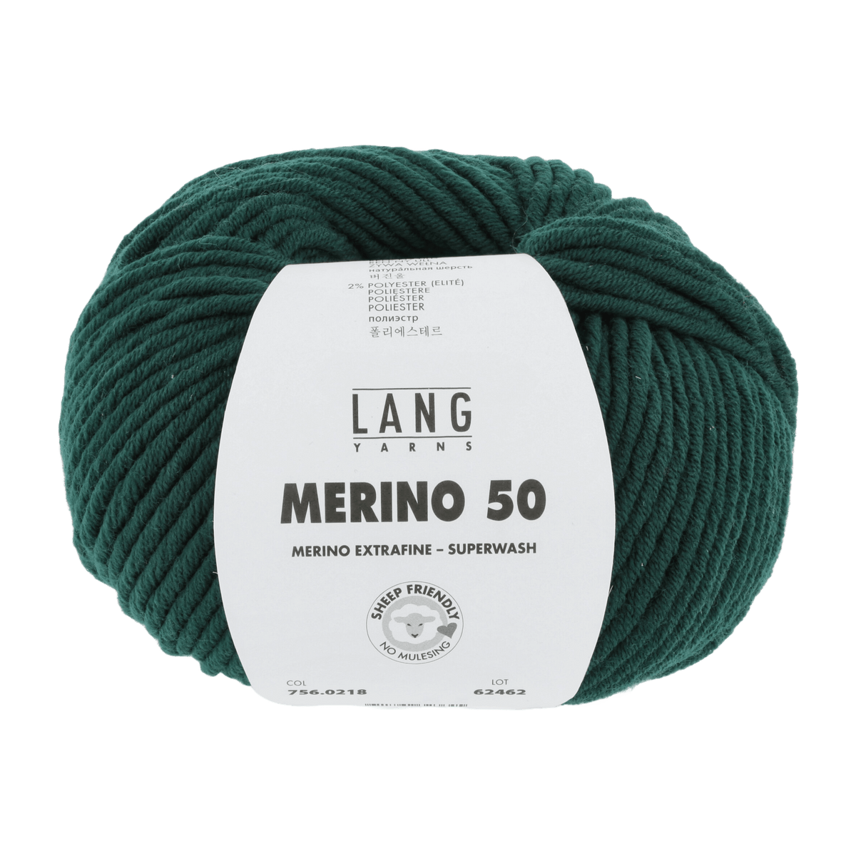 Lang Yarns Yarn Fir LANGYARNS | Merino 50 | Chunky | 756