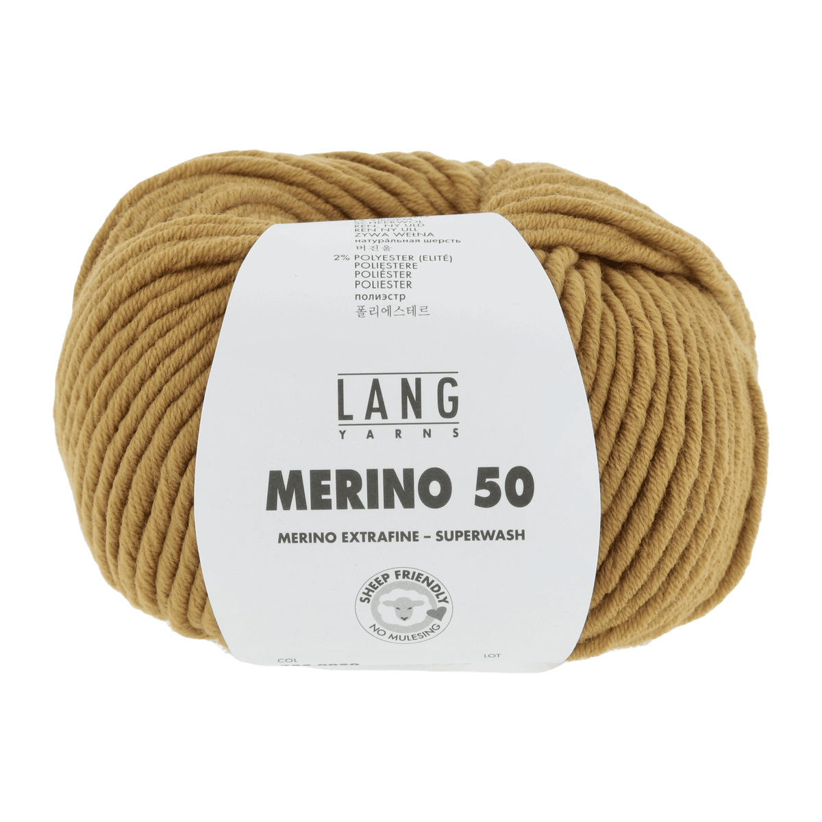 Lang Yarns Yarn Gold LANGYARNS | Merino 50 | Chunky | 756