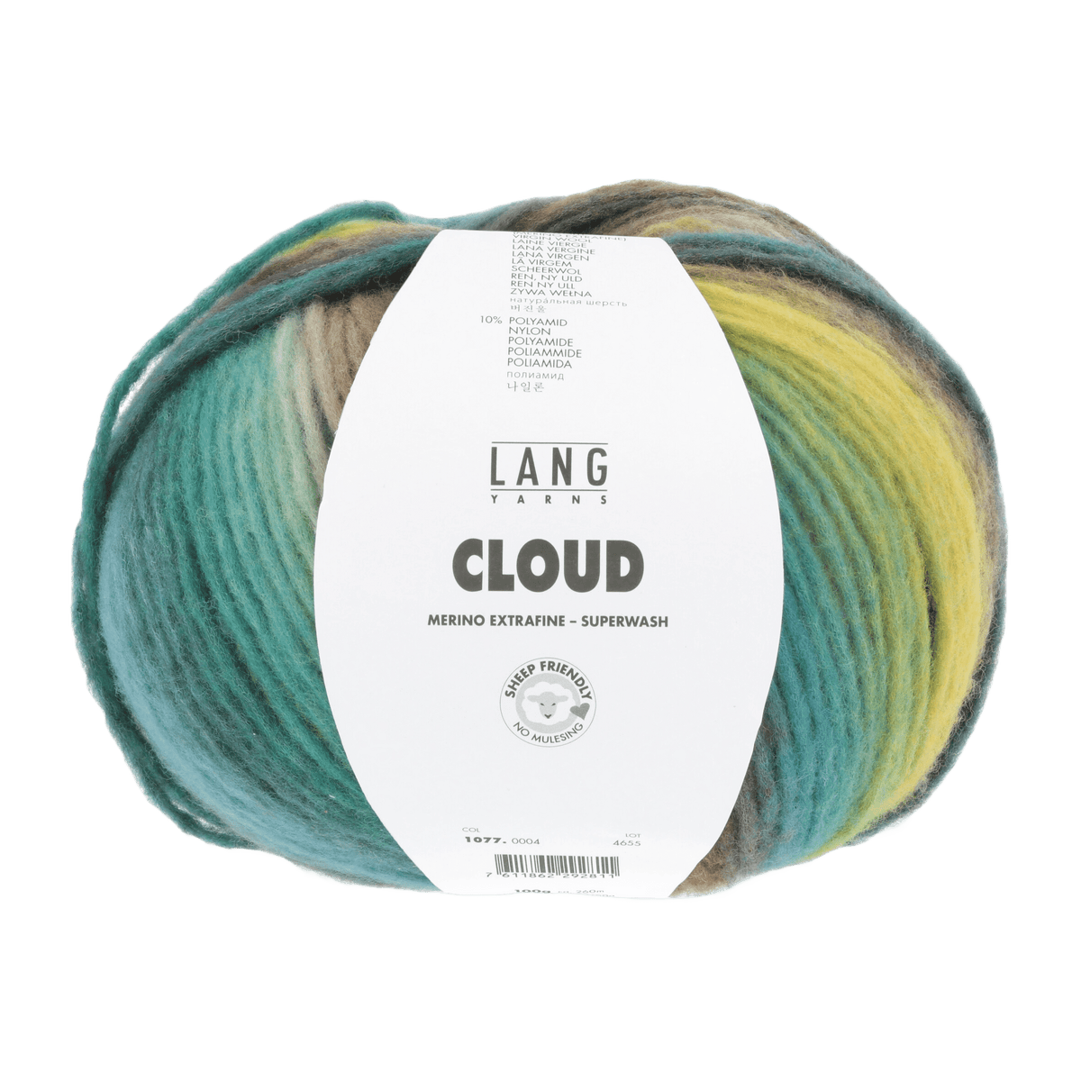 Lang Yarns Yarn Green LANGYARNS | Cloud | Chunky | 1077
