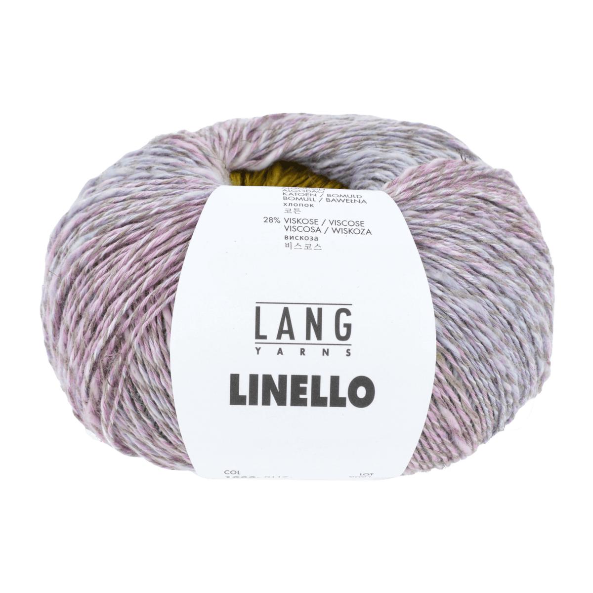 Lang Yarns Yarn Green / Light Blue / Mustard Yellow LANGYARNS | Linello | Worsted / Aran | 1066