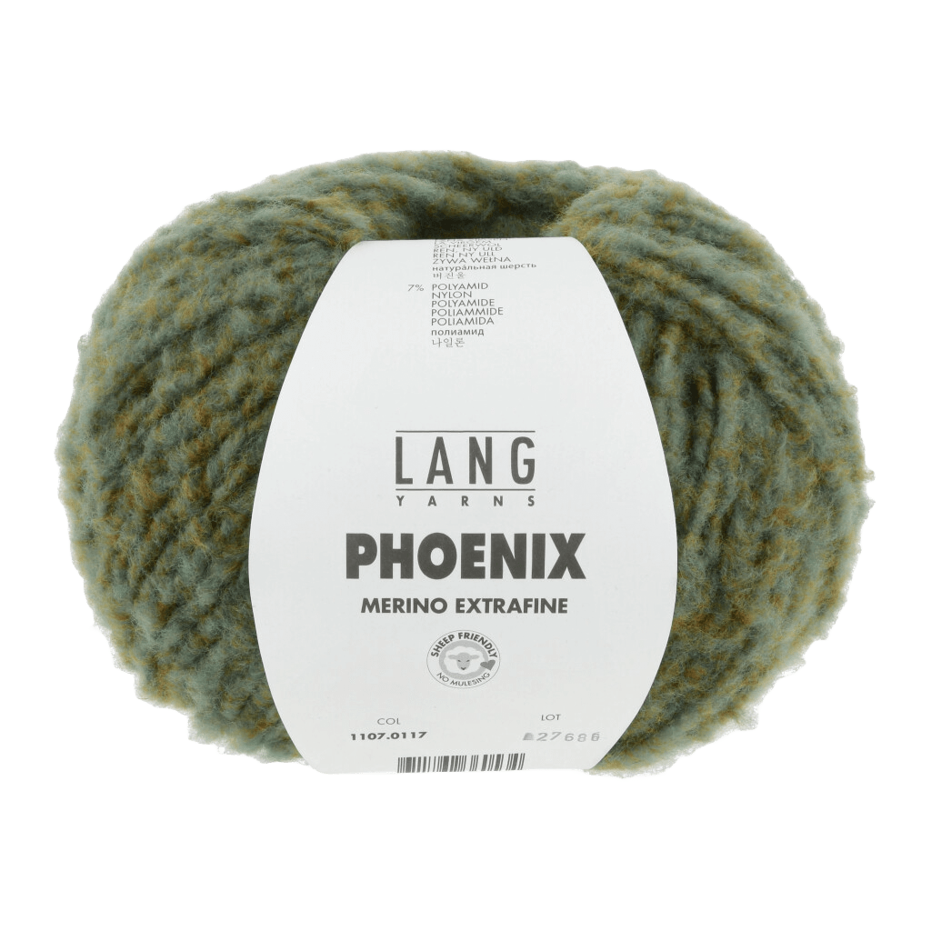 Lang Yarns yarn Green Marl LANGYARNS | Phoenix | Chunky | 1107