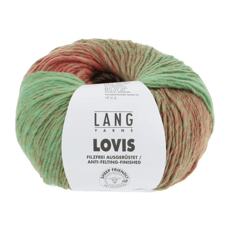 Lang Yarns Yarn Green / Melon LANGYARNS | Lovis | Worsted | 1119
