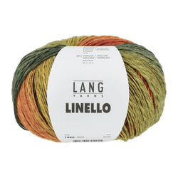 Lang Yarns Yarn Green / Red / Yellow LANGYARNS | Linello | Worsted / Aran | 1066
