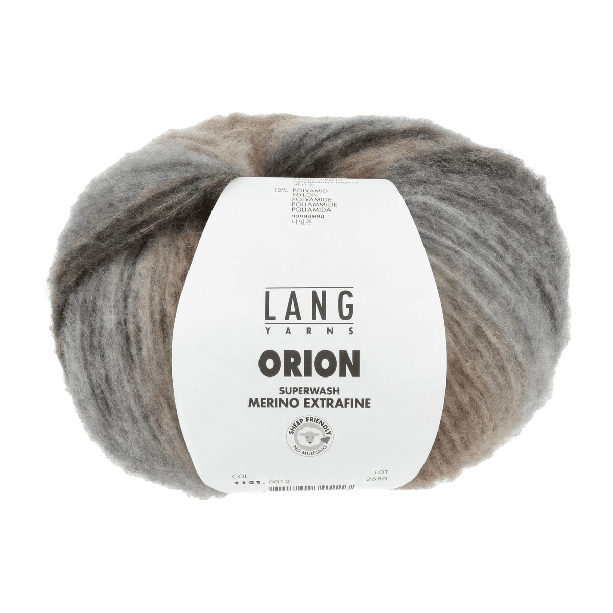 Lang Yarns Yarn Grey / Beige LANGYARNS | Orion | Chunky | 1121