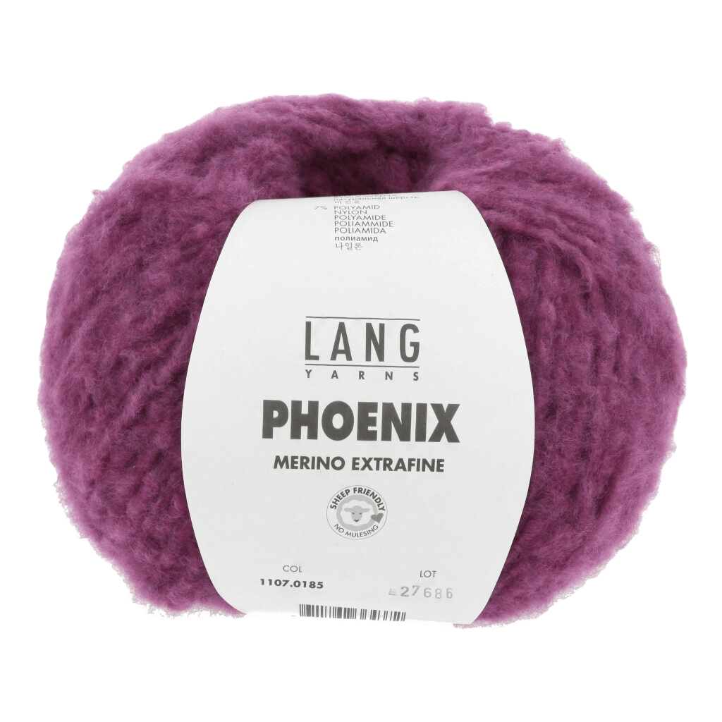 Lang Yarns yarn Hot Pink LANGYARNS | Phoenix | Chunky | 1107