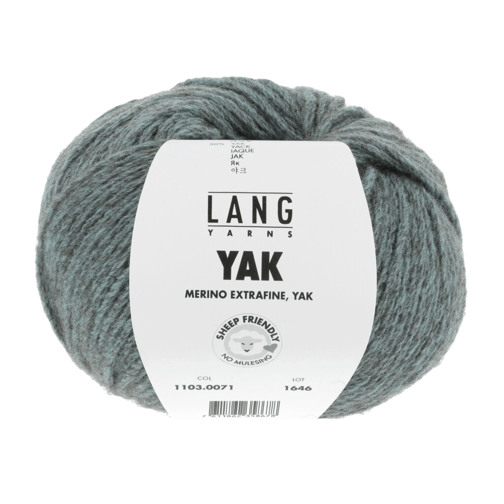 Lang Yarns Yarn Ice Blue LANGYARNS | Yak | Worsted / Aran | 1103