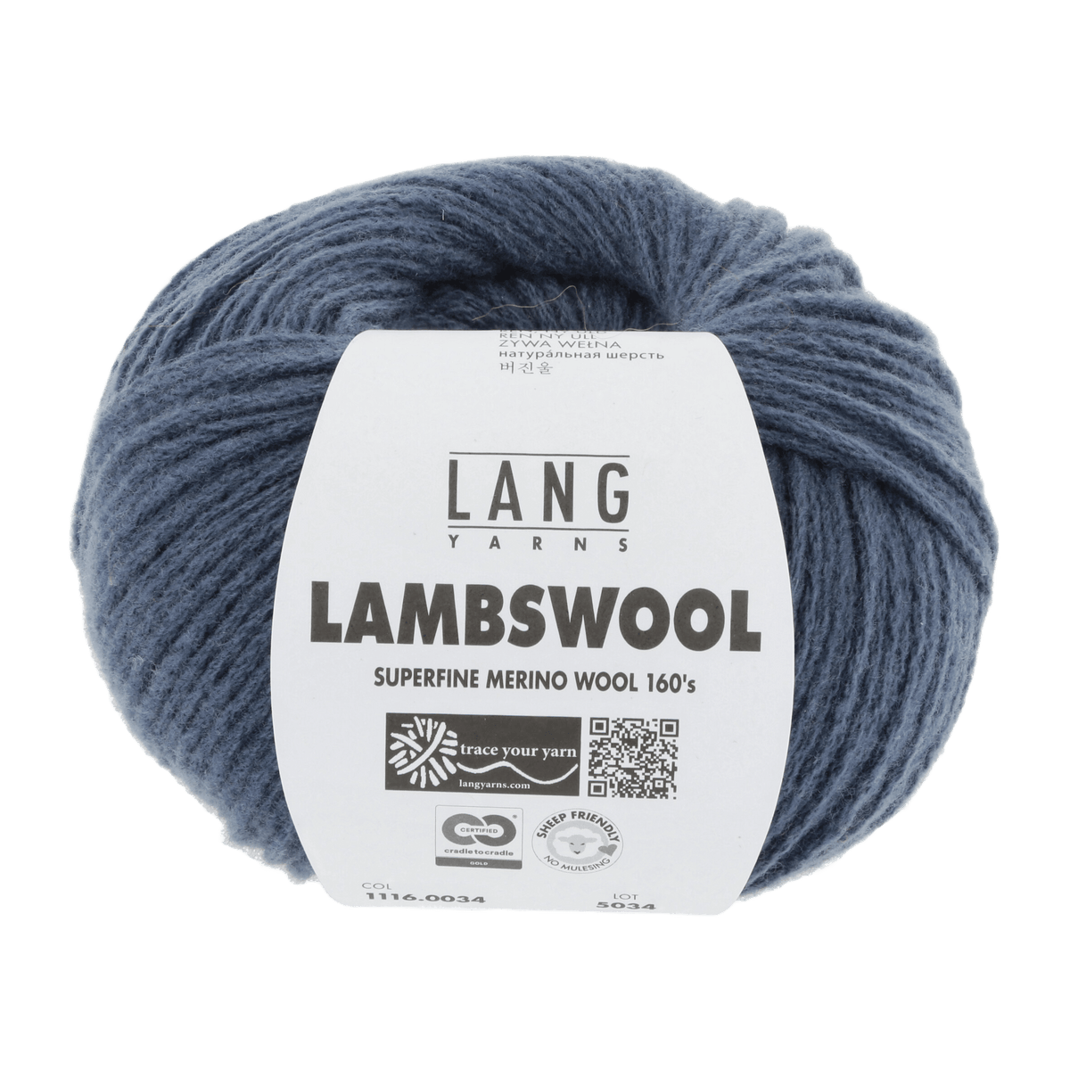 Lang Yarns yarn Jeans LANGYARNS | Lambswool | Worsted | 1116