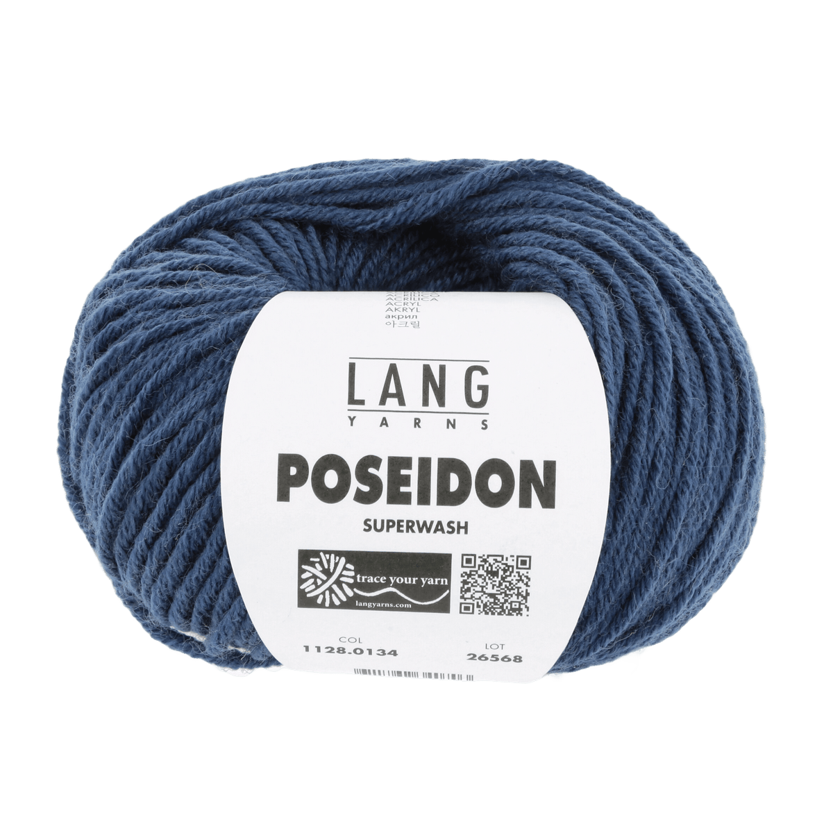 Lang Yarns Yarn Jeans LANGYARNS | Poseidon | Worsted / Aran | 1128