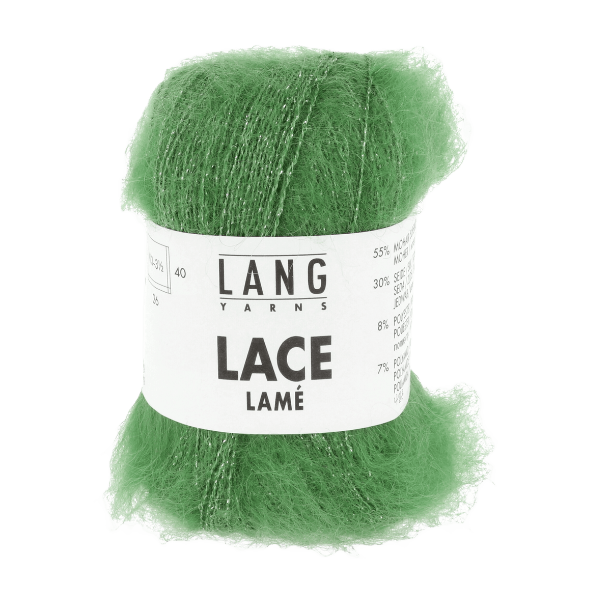 Lang Yarns yarn Leaf Green LANGYARNS | Lace Lamé | Sport | 1081