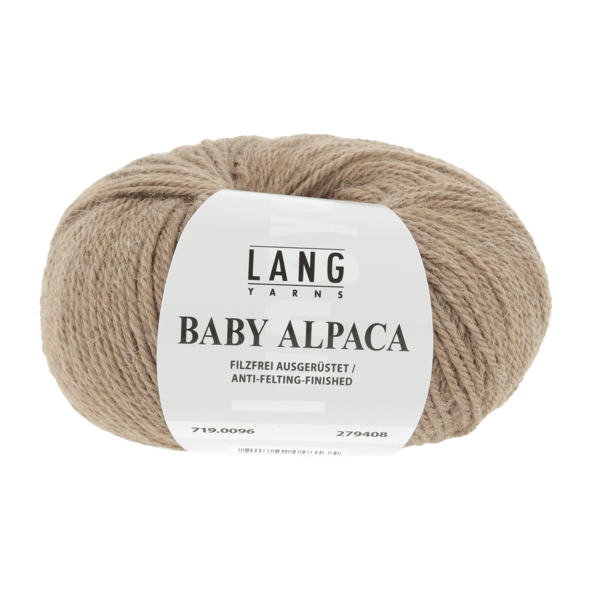 Lang Yarns yarn Light Brown Mélange LANGYARNS | Baby Alpaca | Sport | 719