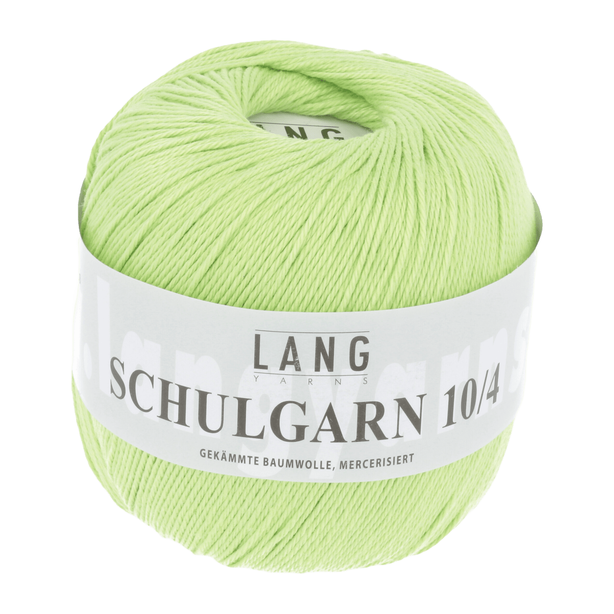 Lang Yarns Yarn Light Green LANGYARNS |  Mercerised Crafting Cotton 10/1 | Sport | 1