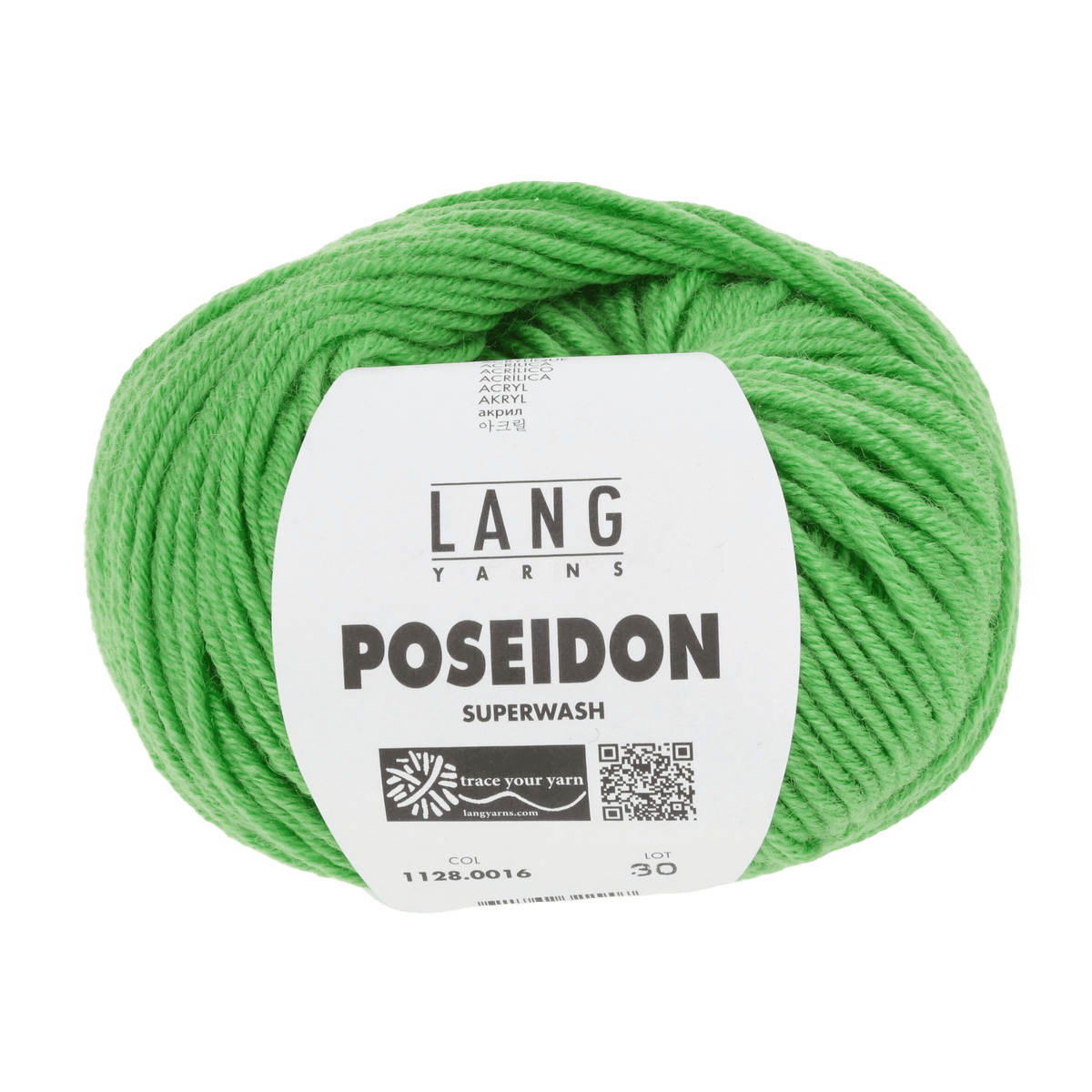 Lang Yarns Yarn Light Green LANGYARNS | Poseidon | Worsted / Aran | 1128