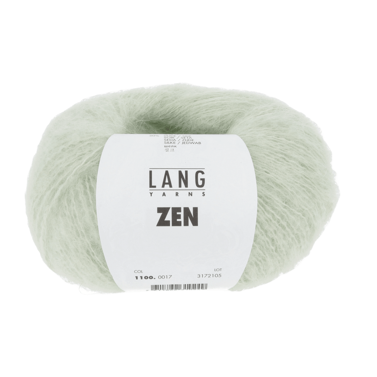 Lang Yarns Yarn Light Green LANGYARNS | Zen | Sport | 1100