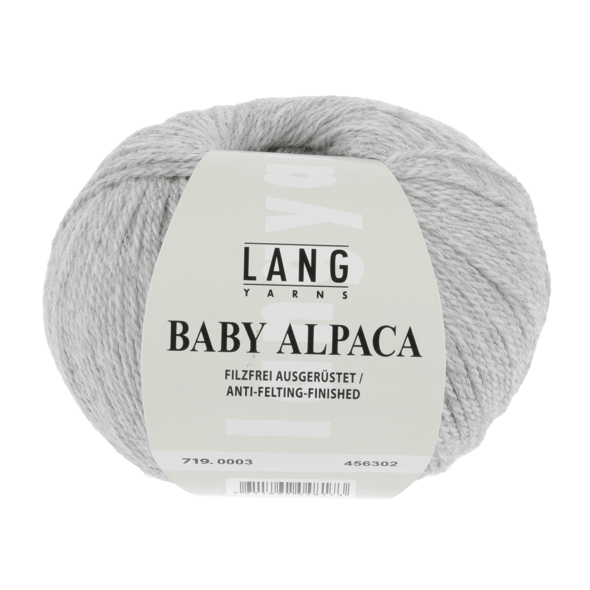 Lang Yarns yarn Light Grey Mélange LANGYARNS | Baby Alpaca | Sport | 719