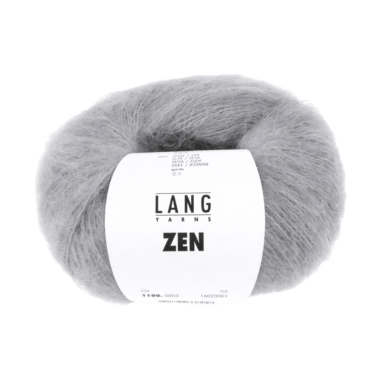Lang Yarns Yarn Light Grey Mélange LANGYARNS | Zen | Sport | 1100