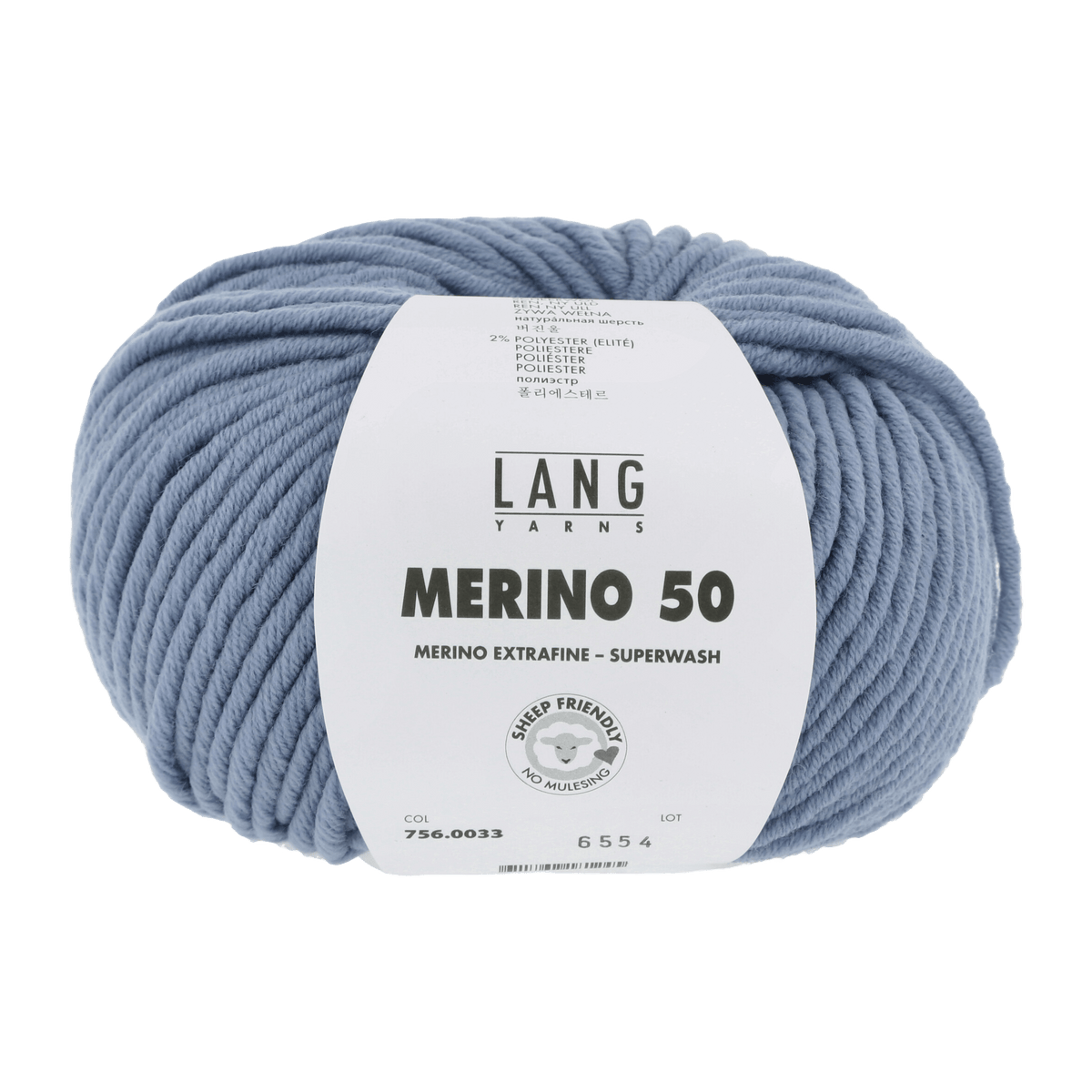 Lang Yarns Yarn Light Jeans LANGYARNS | Merino 50 | Chunky | 756