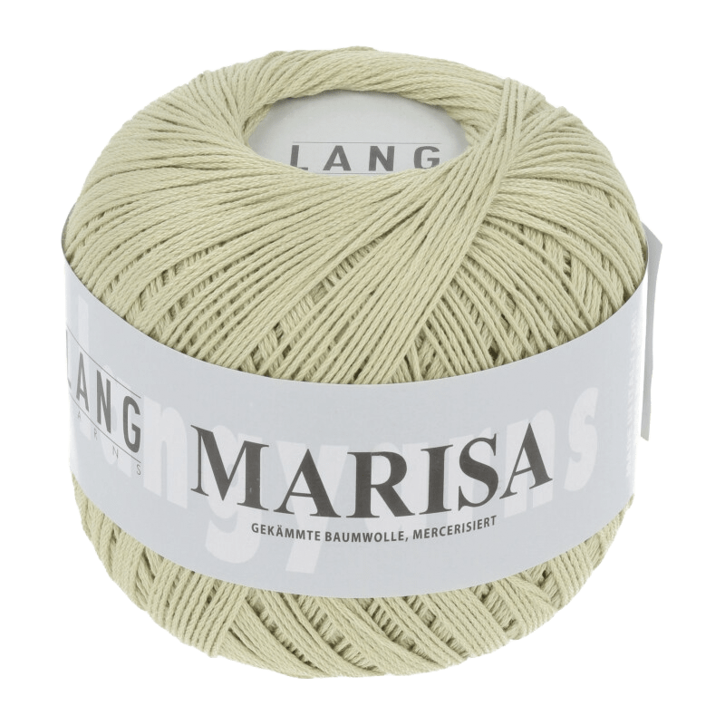 Lang Yarns Yarn Light Olive LANGYARNS |  Mercerised Crafting Cotton | Marisa | Sock / Baby | 9