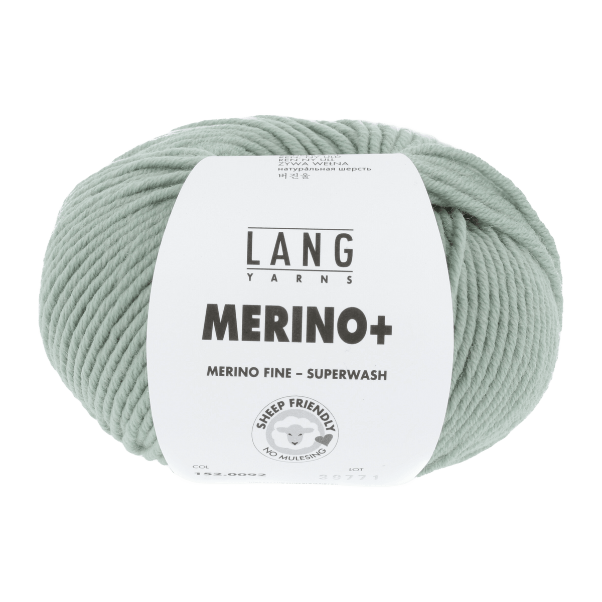 Lang Yarns Yarn Light Sage LANGYARNS | Merino+ | Worsted / Aran | 152
