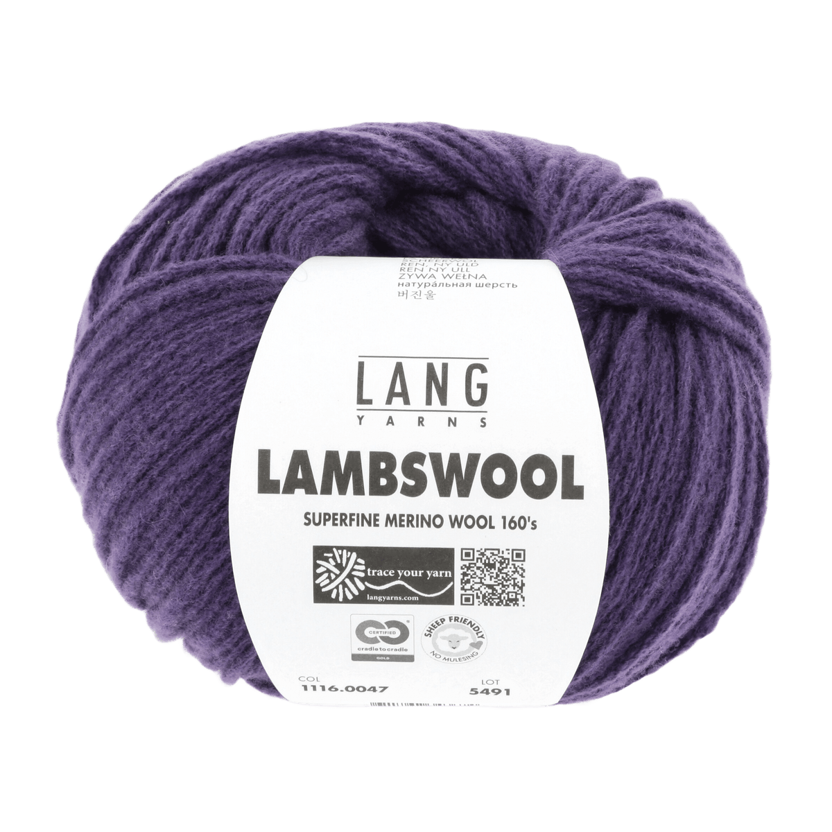Lang Yarns yarn Lilac 2 LANGYARNS | Lambswool | Worsted | 1116