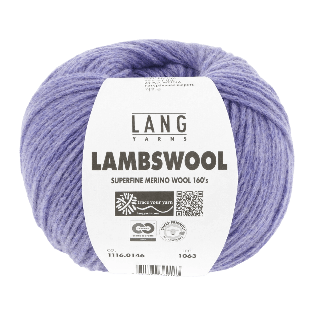 Lang Yarns yarn Lilac Mélange LANGYARNS | Lambswool | Worsted / Aran | 1116