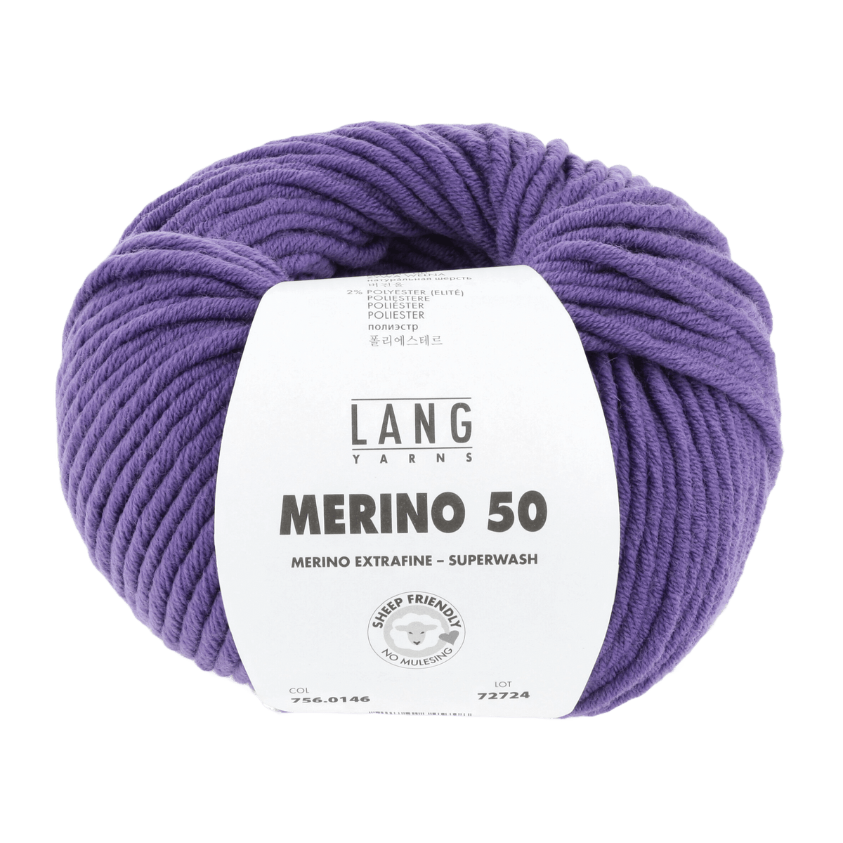 Lang Yarns Yarn Lilacs LANGYARNS | Merino 50 | Chunky | 756