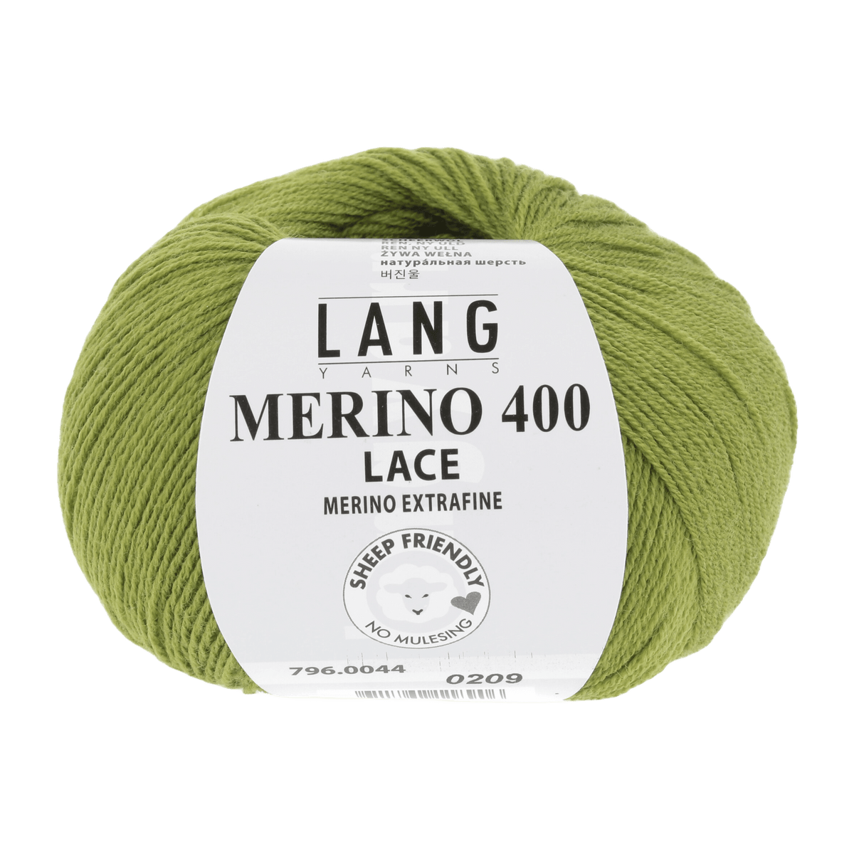 Lang Yarns Yarn Lime LANGYARNS | Merino 400 Lace | Sock / Baby | 796