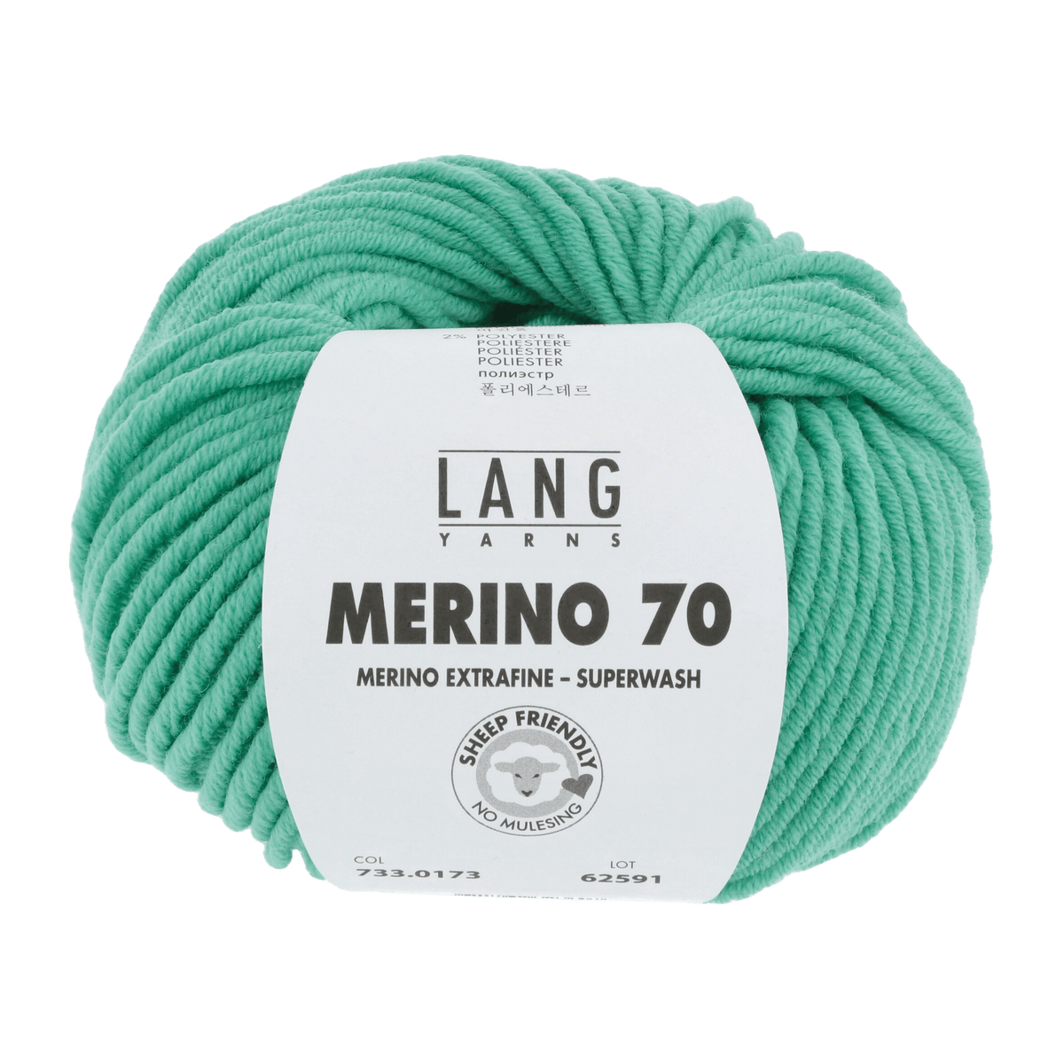 Lang Yarns Yarn Lime LANGYARNS | Merino 70 | Chunky | 733