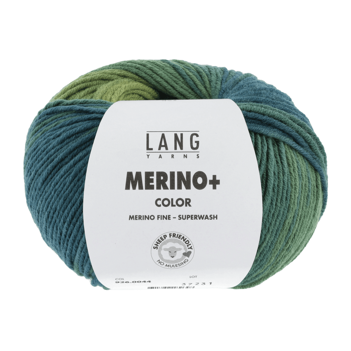 Lang Yarns Yarn Lime / Petrol LANGYARNS | Merino+ Colour | Worsted / Aran | 926