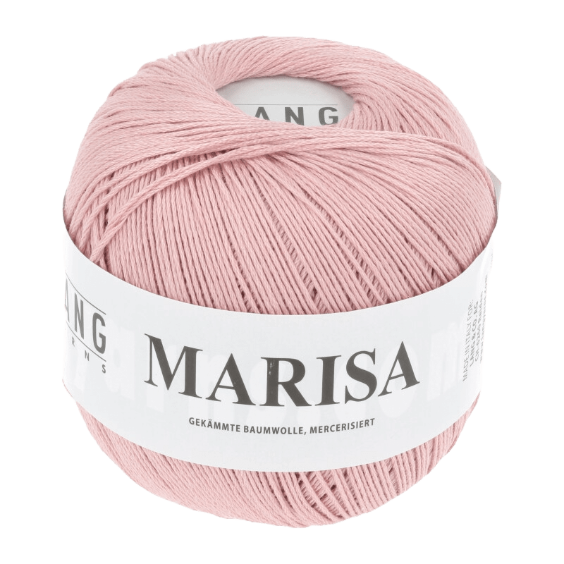 Lang Yarns Yarn Middle Rose LANGYARNS |  Mercerised Crafting Cotton | Marisa | Sock / Baby | 9