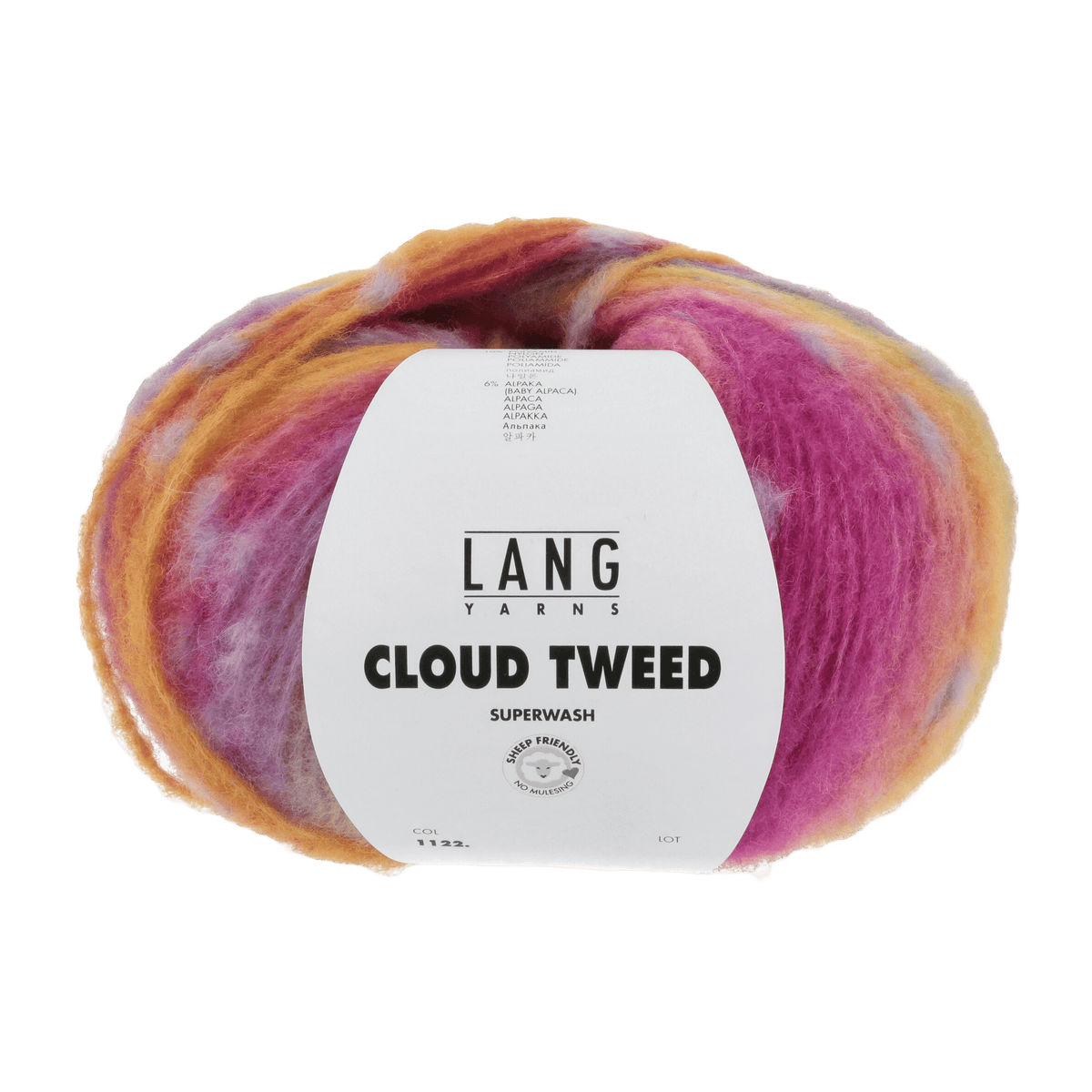 Lang Yarns Yarn Multicolour LANGYARNS | Cloud Tweed | Chunky | 1122