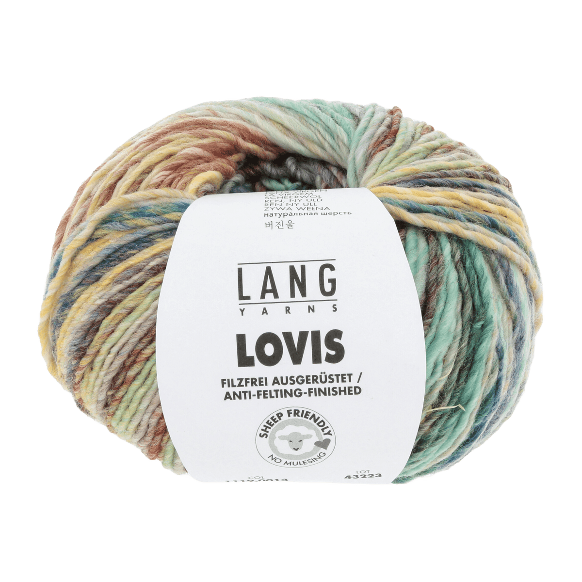 Lang Yarns Yarn Multicolour LANGYARNS | Lovis | Worsted | 1119