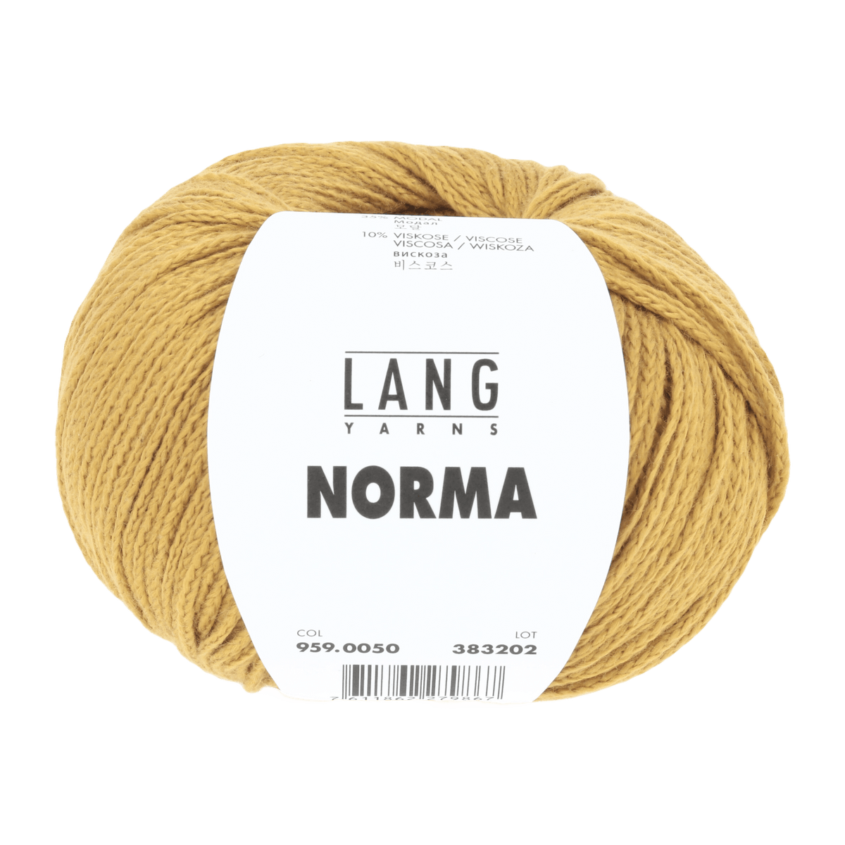 Lang Yarns yarn Mustard Yellow LANGYARNS | Norma | DK | 959