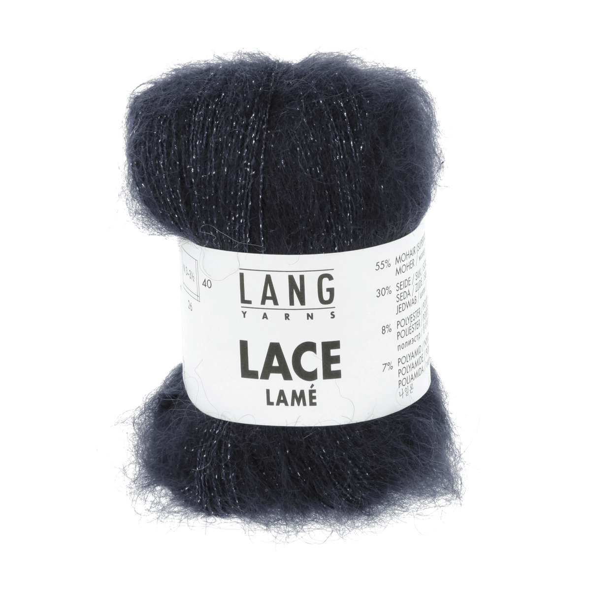 Lang Yarns yarn Navy LANGYARNS | Lace Lamé | Sport | 1081