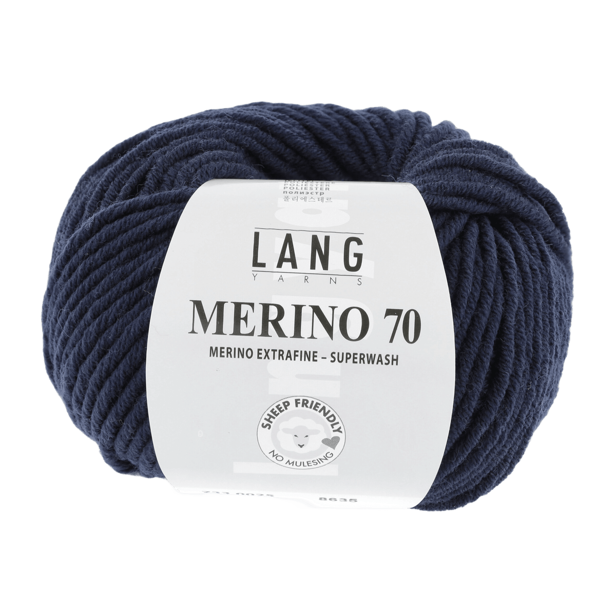 Lang Yarns Yarn Navy LANGYARNS | Merino 70 | Chunky | 733