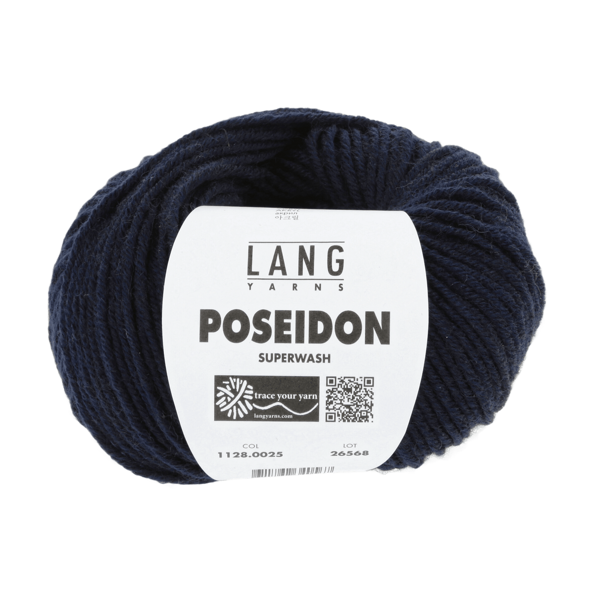 Lang Yarns Yarn Navy LANGYARNS | Poseidon | Worsted / Aran | 1128