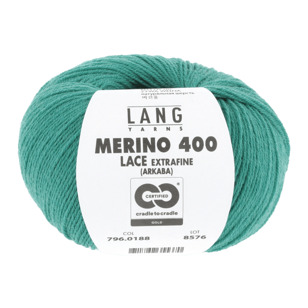 Lang Yarns Yarn Ocean LANGYARNS | Merino 400 Lace | Sock / Baby | 796