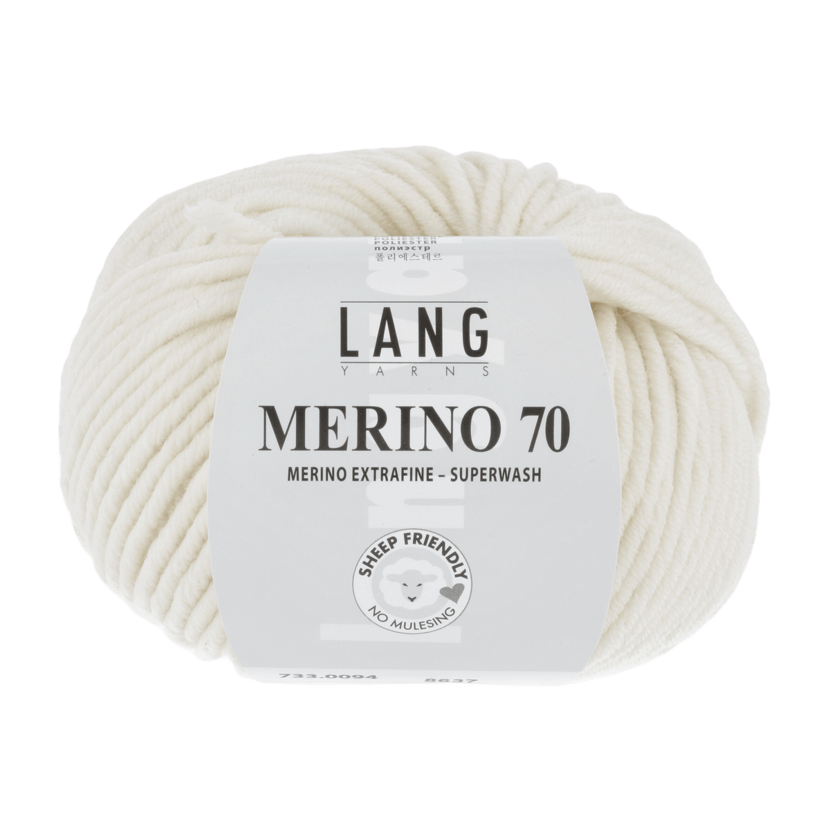 Lang Yarns Yarn Offwhite LANGYARNS | Merino 70 | Chunky | 733