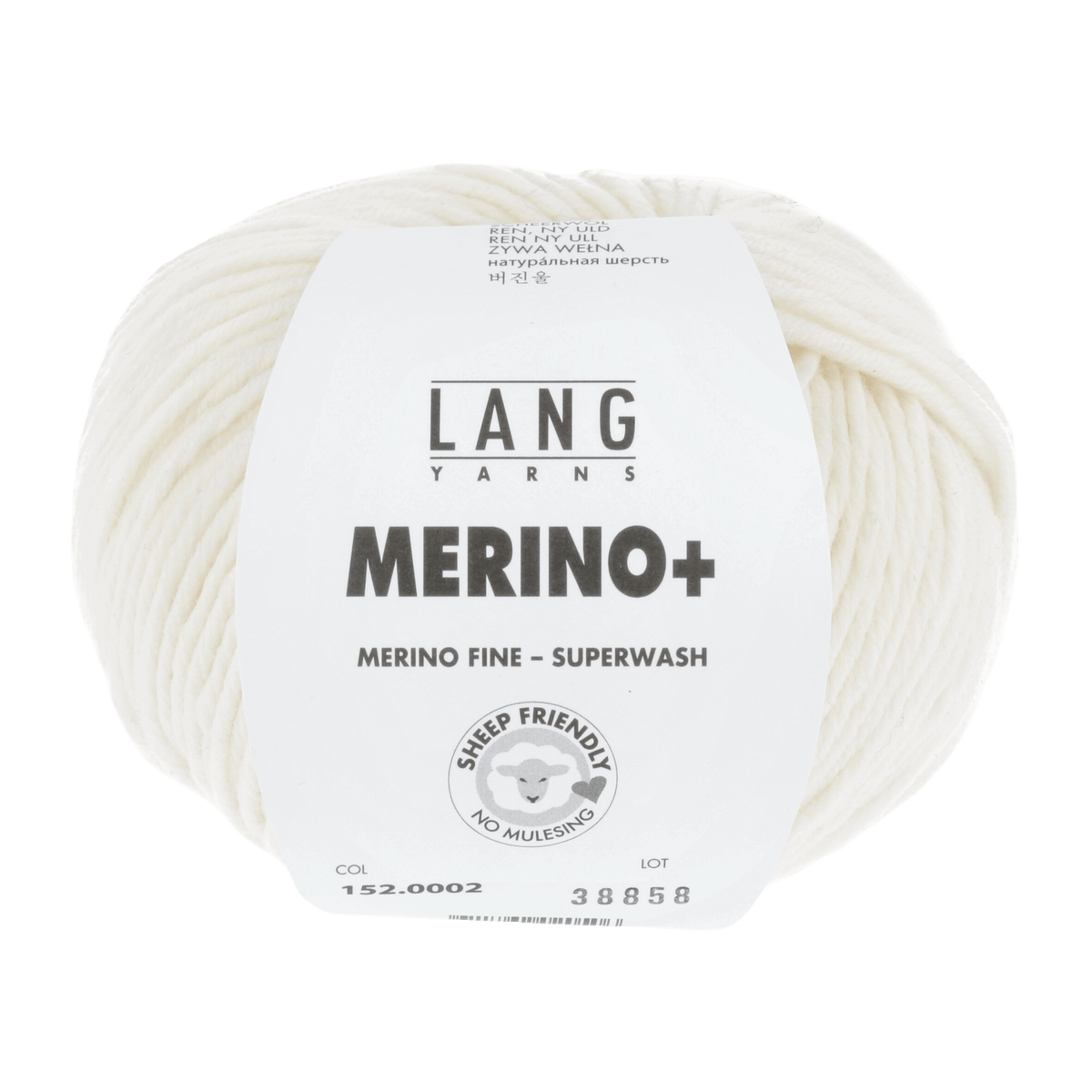 Lang Yarns Yarn Offwhite LANGYARNS | Merino+ | Worsted / Aran | 152